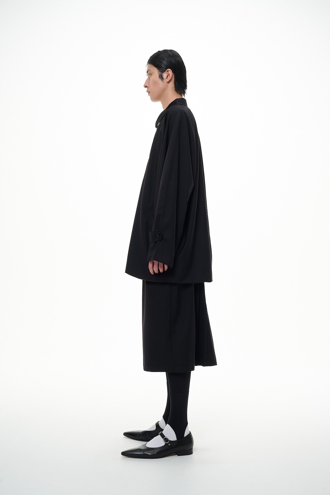 soutien collar wool jacket