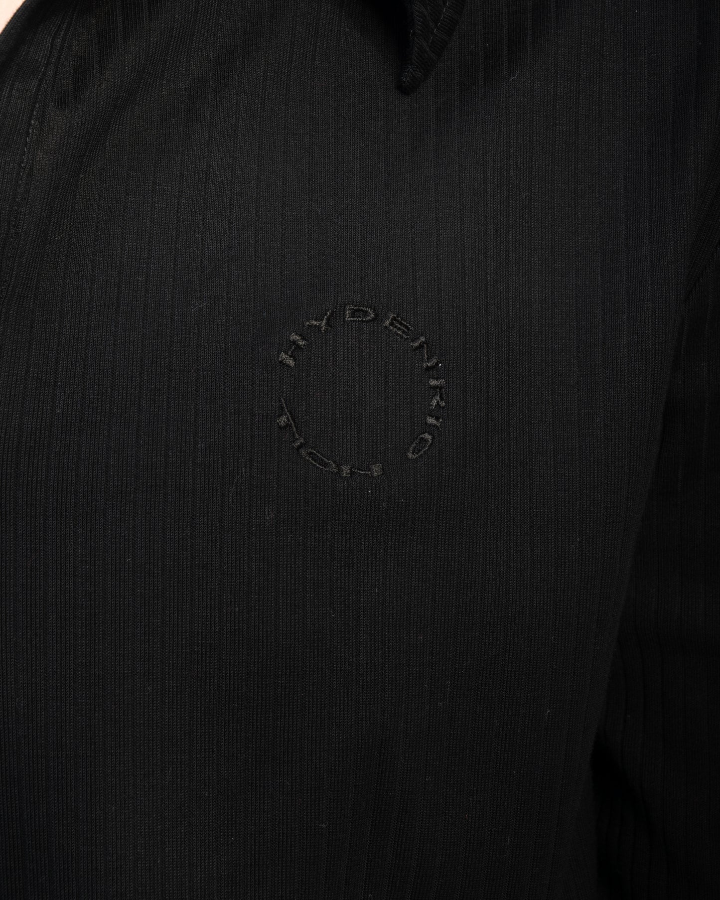 SKIPPER LONG SLEEVE POLO (BLACK)