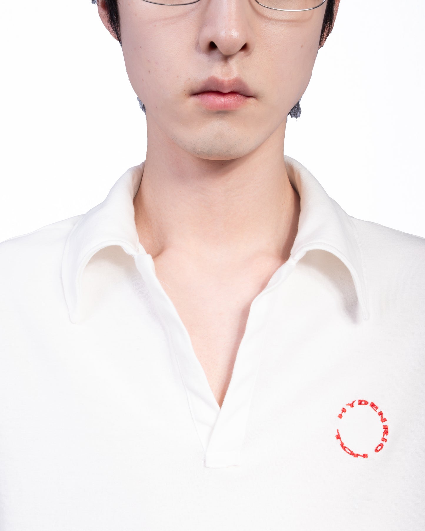 SKIPPER LONG SLEEVE POLO (WHITE)