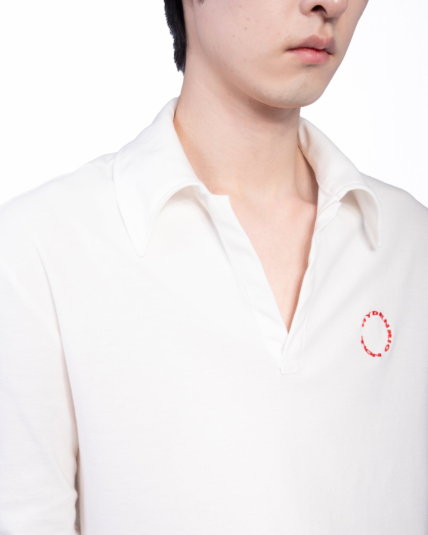 SKIPPER LONG SLEEVE POLO (WHITE)