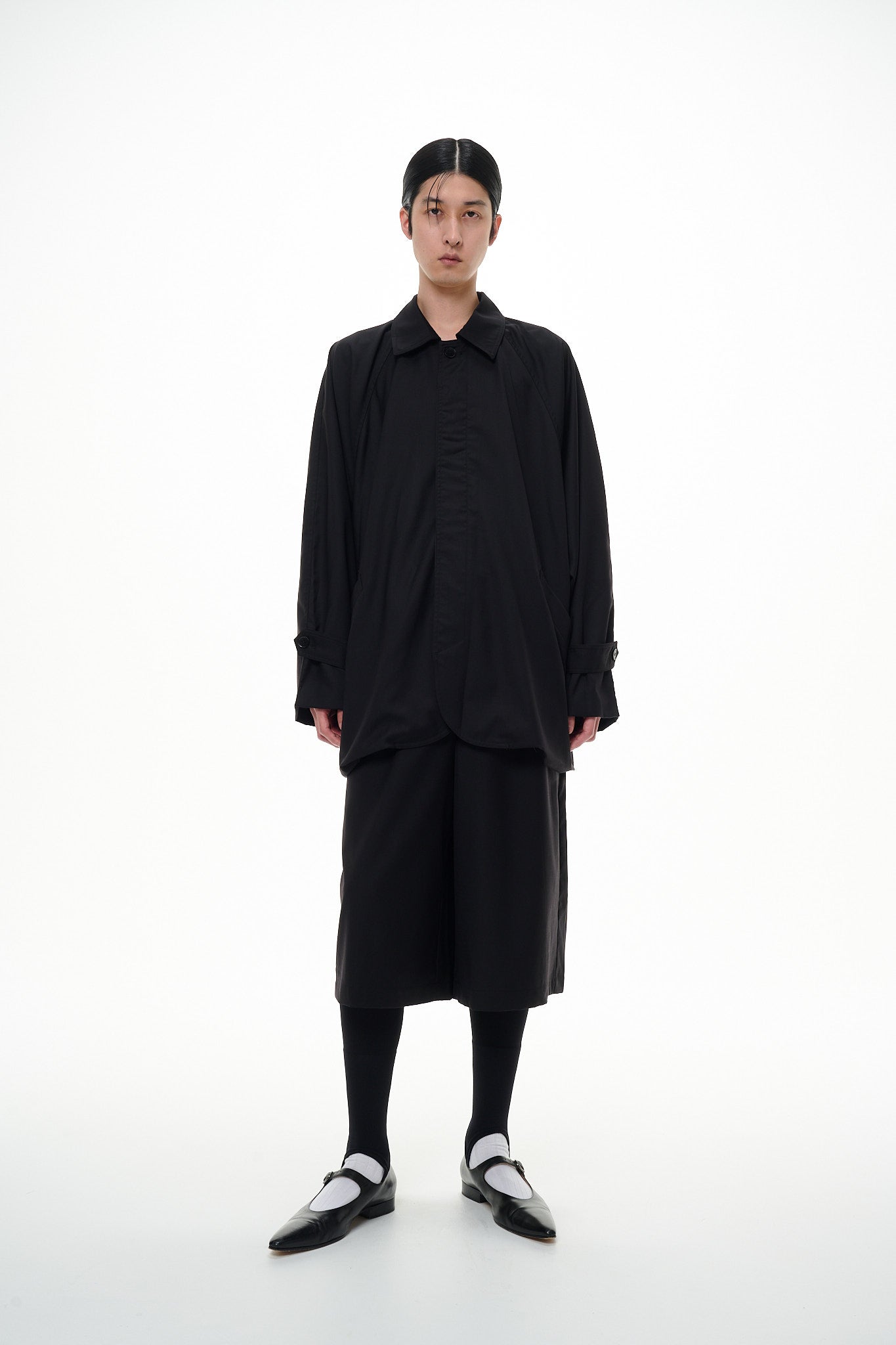 soutien collar wool jacket