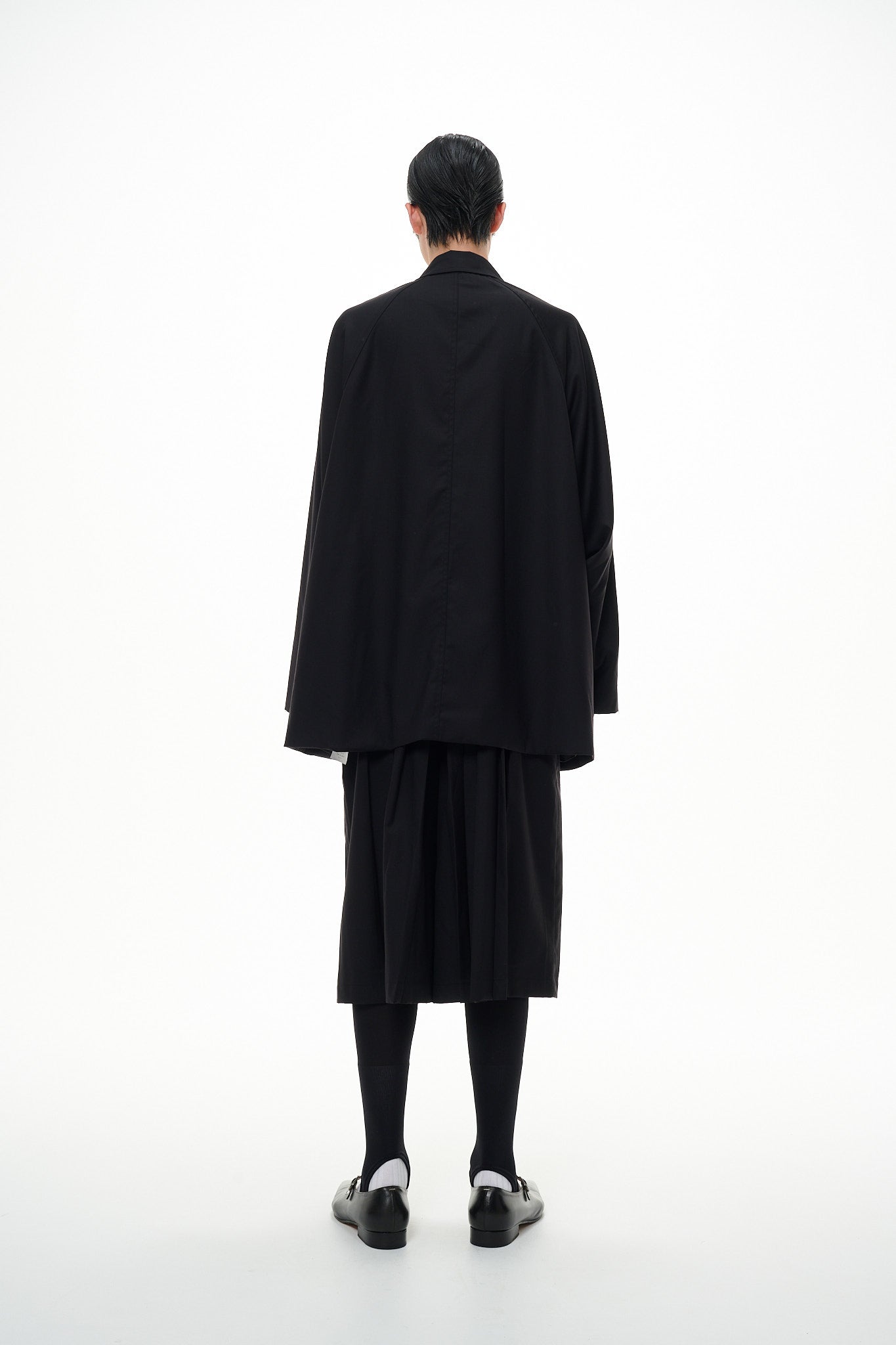 soutien collar wool jacket