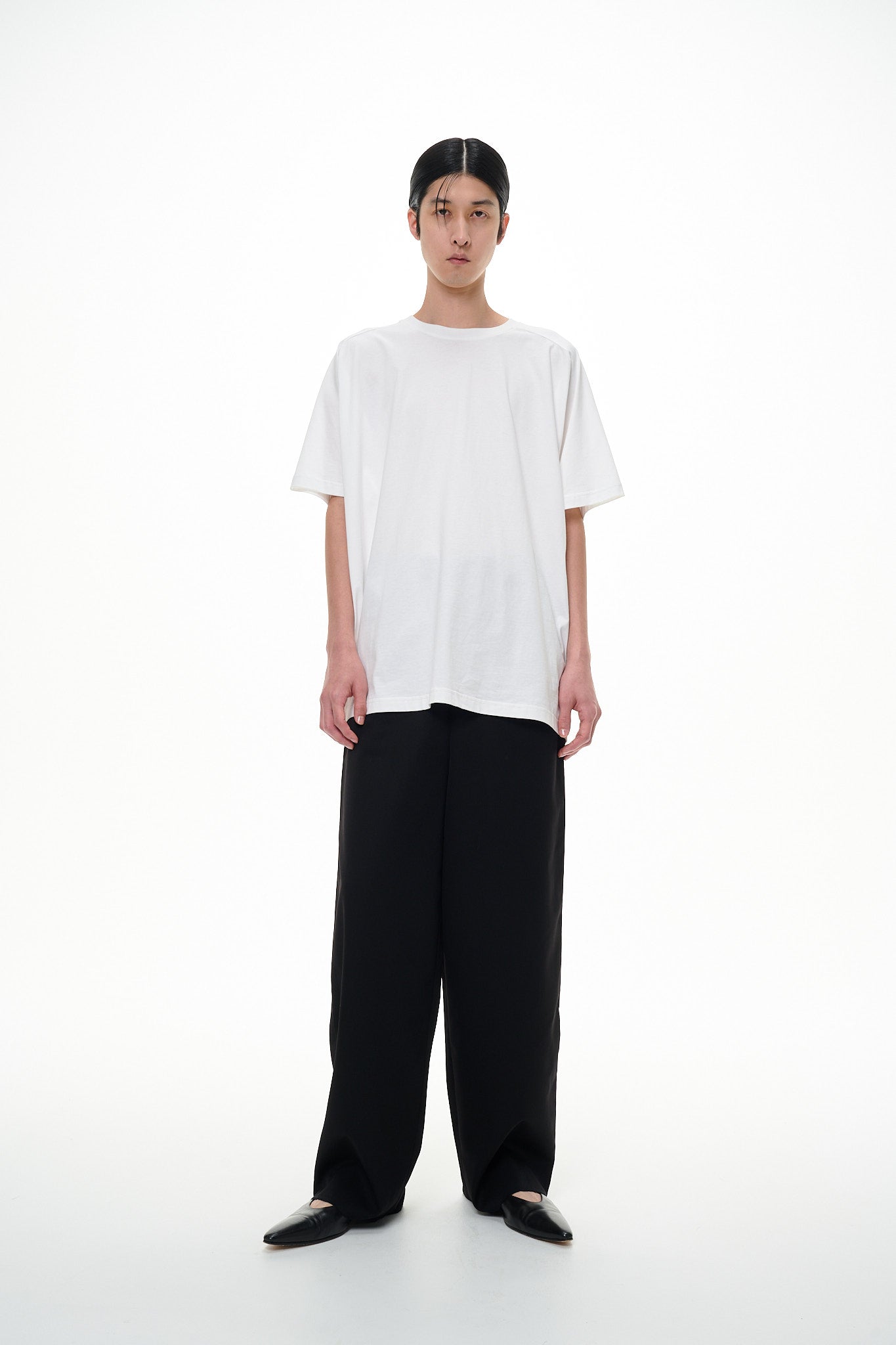 oversized half T-shirt