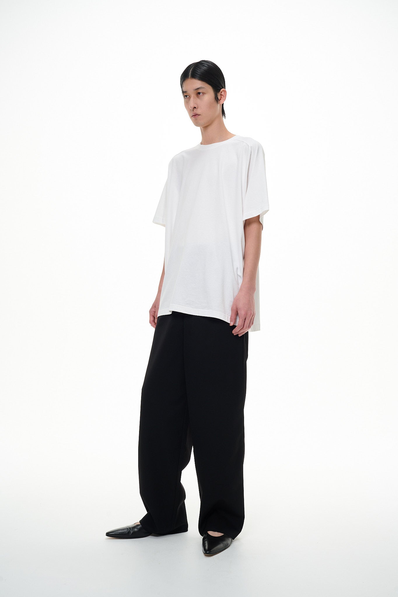 oversized half T-shirt