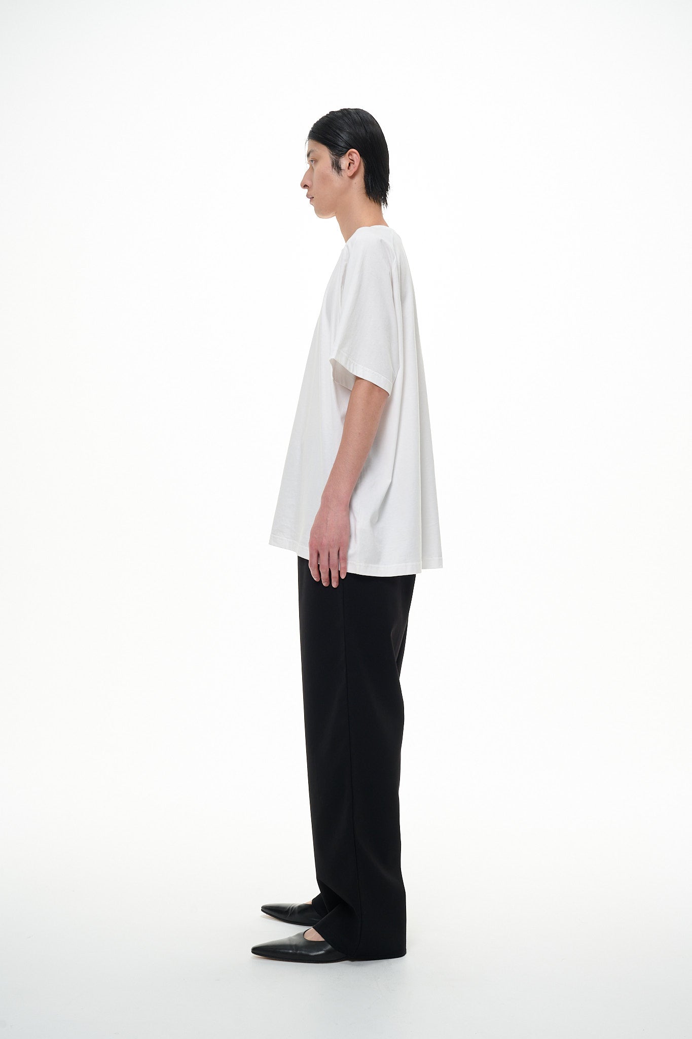 oversized half T-shirt