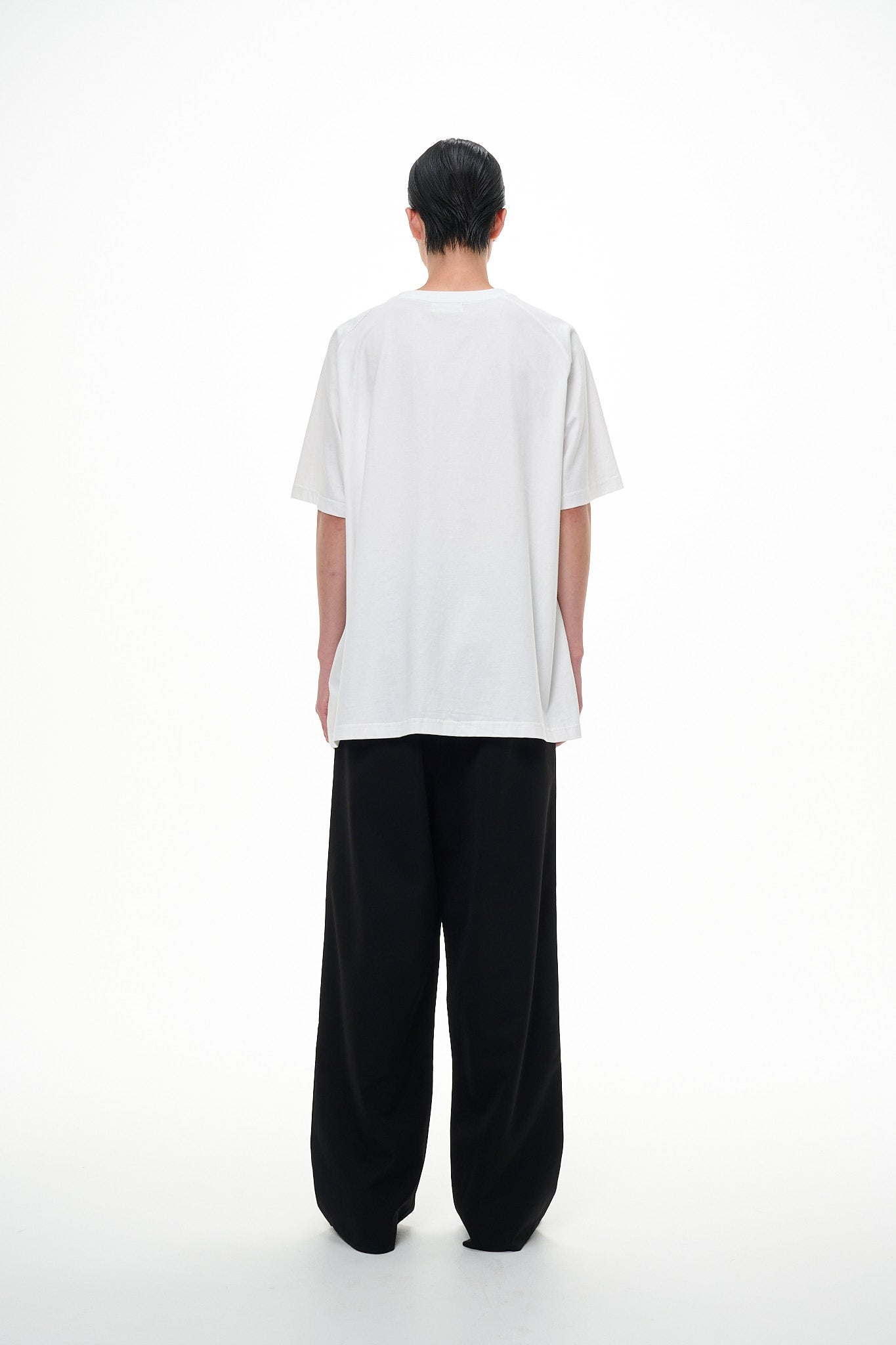 oversized half T-shirt