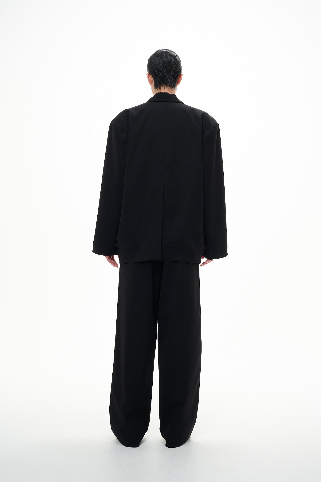oversized wool jacket