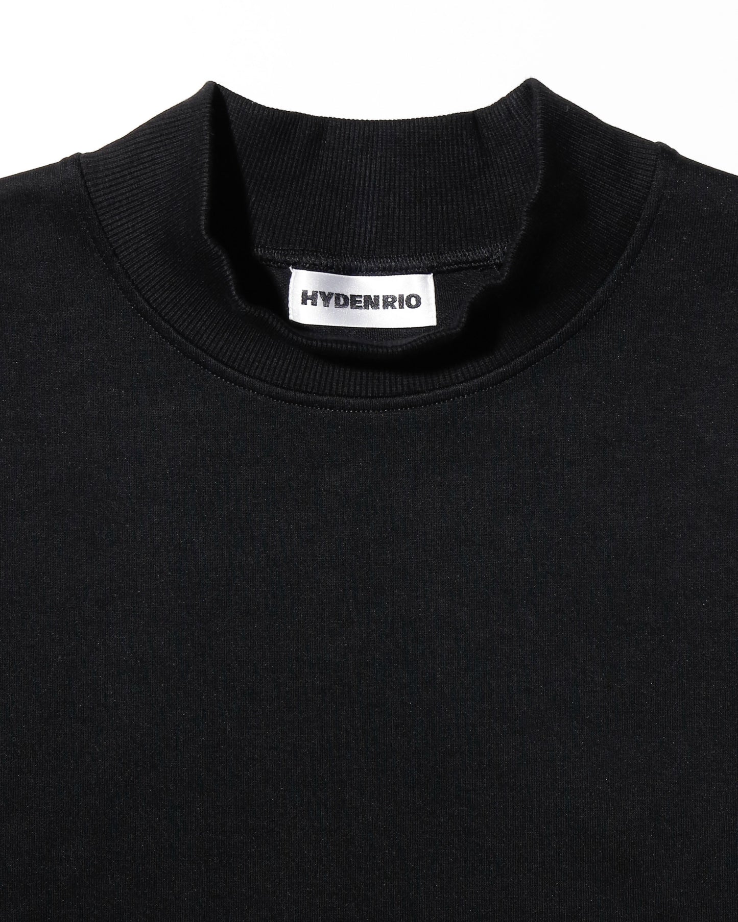 mock neck sweatshirt