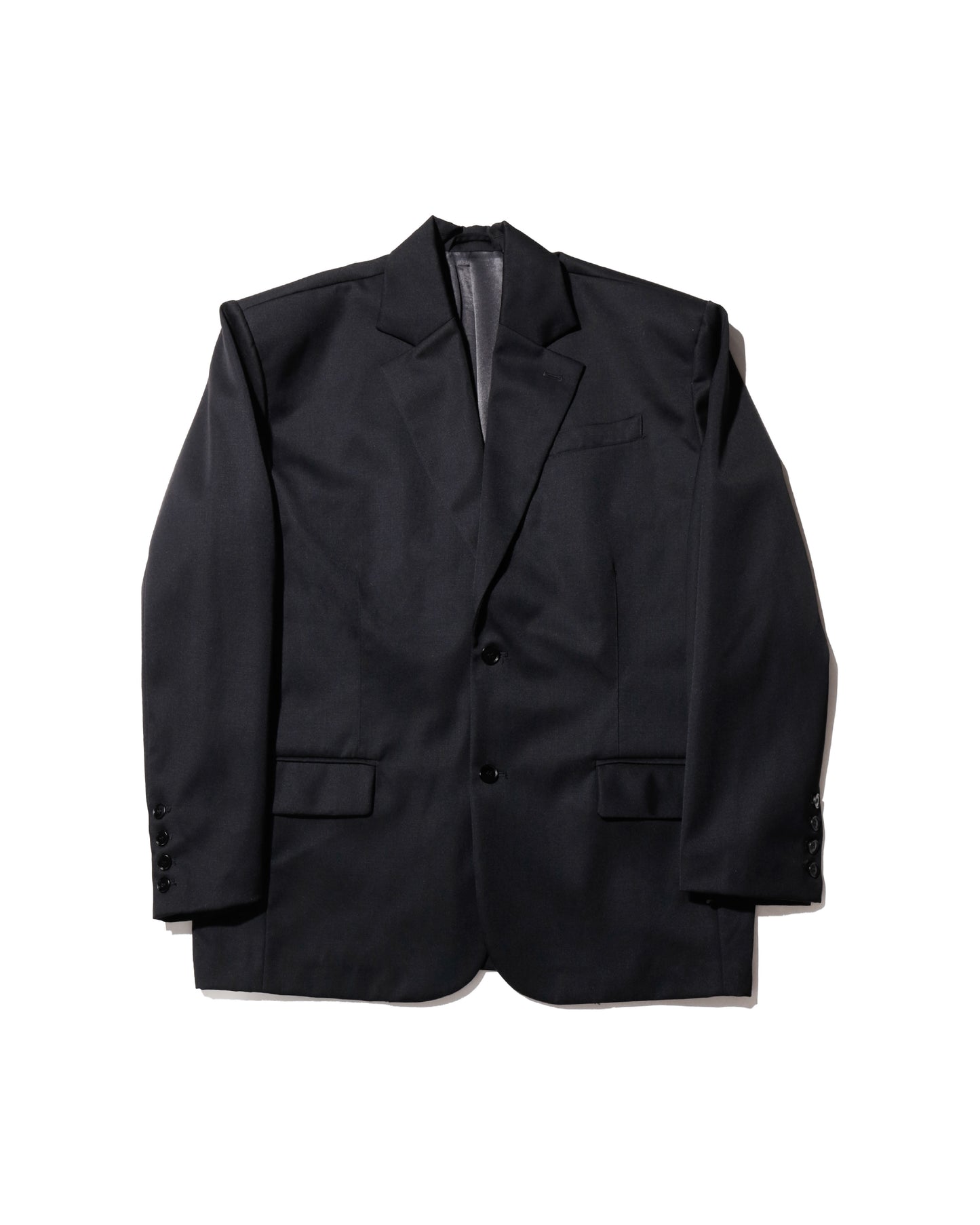 oversized wool jacket