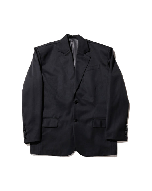 oversized wool jacket