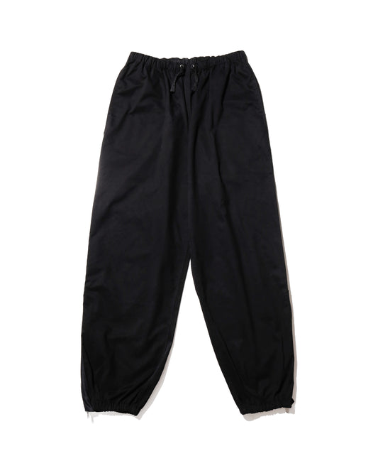 cotton zip-up pants