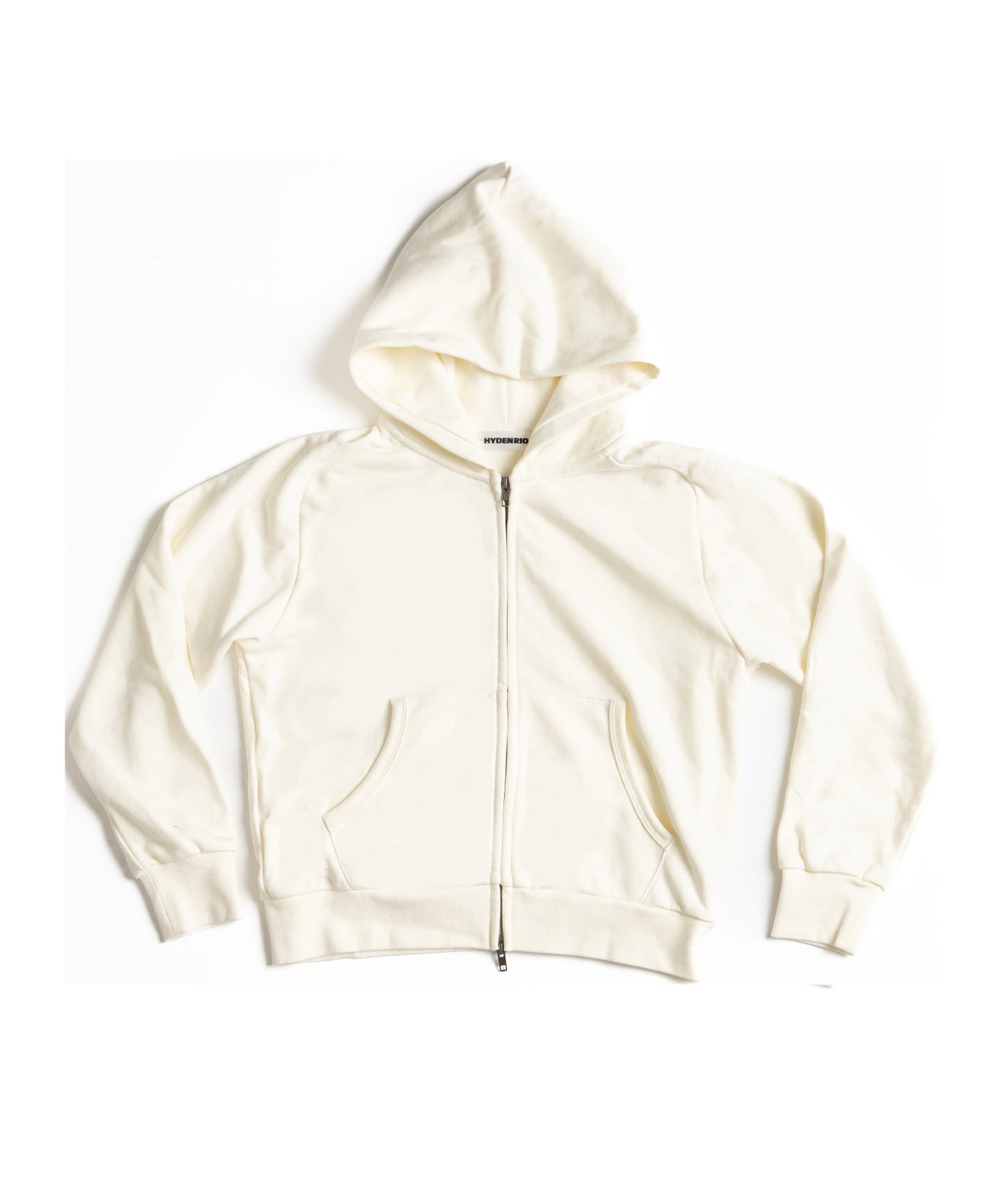 JUST FIT DOUBLE ZIPUP HOODIE ,WHITE